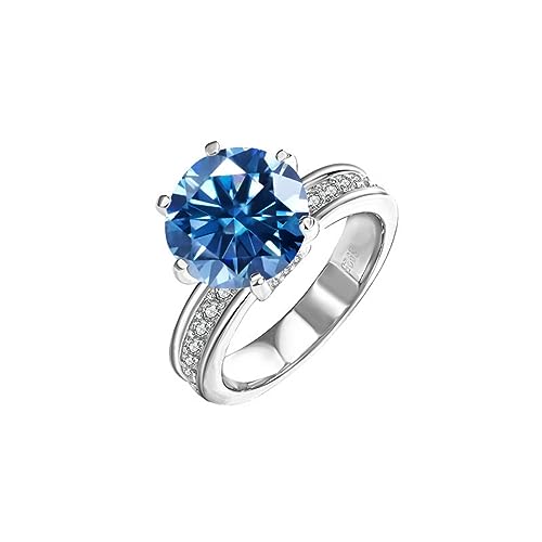 Bague mariage moissanite 5ct le symbole éternel de votre amour pur couleur D clarté VVS1 pour une promesse infinie