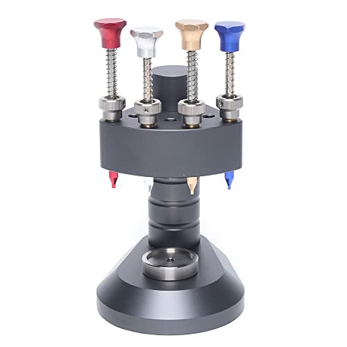 SHONFYVS Watch Hand Presser 4 Pin Watchmakers High-Precision Setting Fitting Repair Tool Four-Needle Pressing Machine Setting Repair Kit High-Precision Needle Loader Watch Hands Pressers Tool