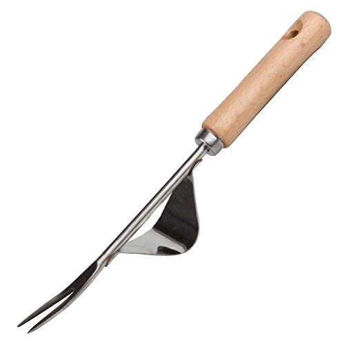 KongLyle Manual Weed Puller Stainless Steel Hand Weeder Bend-Proof Portable for Home Garden