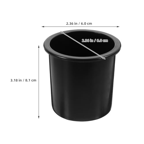 Veemoon portavasos metálico universal insertable negro miniatura 2