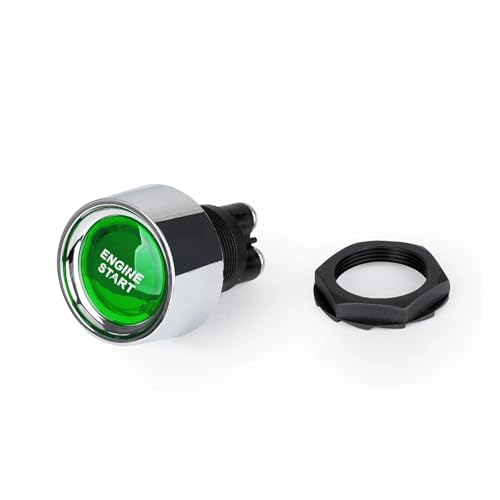 Bouton poussoir de démarrage de moteur de voiture résout les pannes de contacteur 12V