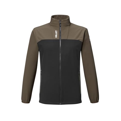 MILLET - Veste Softshell Légère Homme - Coupe Vent Et Protection Pluie - Polaire intérieur