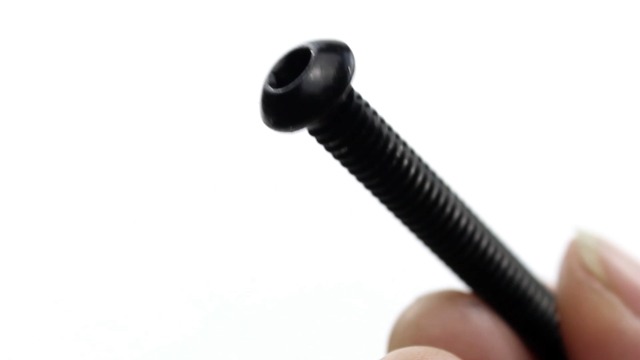 Image of VGBUY 28Pcs 1 /4-20 x 2 Button Head Socket Cap Bolts Screws,304 Stainless Steel 18-8,Black Zinc Plating,Fully Threaded,with Spanner Allen Hex Drive, for Furniture,Water Pump,Light Fixture(VG10310)