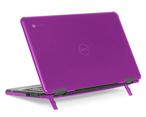 mCover Case Compatible for 2019~2022 11.6 Dell Chromebook 3100/3110 Education Clamshell (180 Hinge) Laptop ONLY (NOT Fitting Any Other Dell Models) - Purple