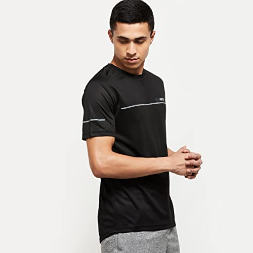 Image of Max Men Solid Crew Neck Sports T-Shirt