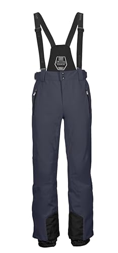 Killtec KSW 100 ENOSH MN SKI PNTS 43431-000 - Pantalones de esquí para Hombre con Tirantes Desmontables, protección de Bordes y paranieves