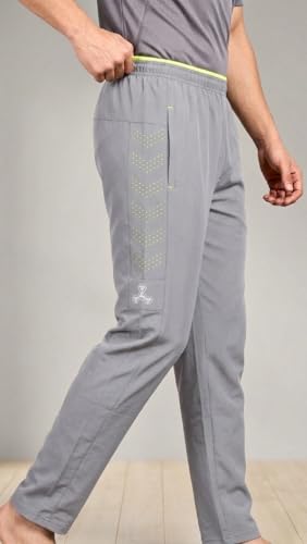 Image of Prince Sports Men's Chevron Pattern Track Pant | Sports, Gym & Casual Wear Lower for Men