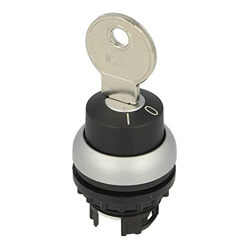 M22-WRS | Y7-216887 | MOELLER Key SELECTOR, 2-POS, 0-I, Front Element, 22.5 MM, IP66