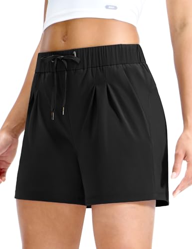 Short de course pour femme avec poches entrejambe 10 cm MIER