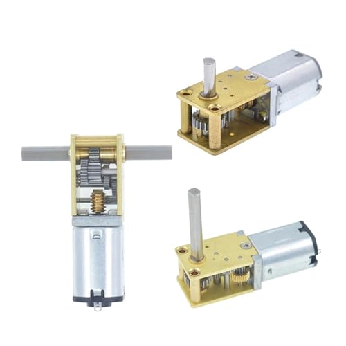 Moteur engrenage à vis sans fin DC 12V pour motoriser des robots miniatures compacts