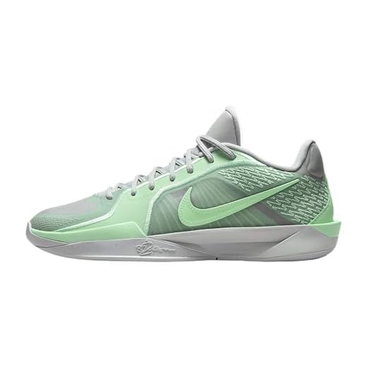 Sabrina 2 "Traditions Basketball Shoes (FQ2174-004, Light Smoke Grey/Fresh Mint/Vapor Green) Size 9