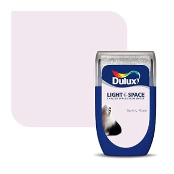 Dulux Light and Space Tester Paint, Spring Rose, 30 ml
