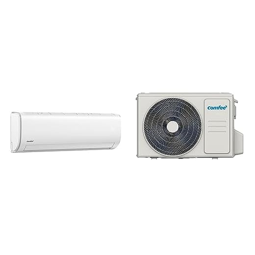 COMFEE' Climatizzatore Monosplit 12000 BTU Inverter, 1 Unità Interna + 1 Unità Esterna, Condizionatore Fisso Classe di efficienza A++/A+, Kit Wi-Fi incluso, GAS R32, TROPICAL 12K