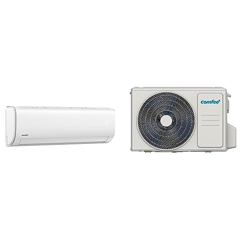 COMFEE' Climatizzatore Monosplit 12000 BTU Inverter, 1 Unità Interna + 1 Unità Esterna, Condizionatore Fisso Classe di efficienza A++/A+, Kit Wi-Fi incluso, GAS R32, TROPICAL 12K