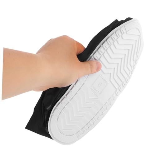 Cubiertas impermeables para zapatos unisex BESPORTBLE, 1 par, diseño de tubo alto para días lluviosos, reforzadas miniatura 3