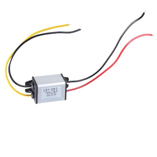 Waterproof Voltage Reduction Module Open End Power Converter DC8-35V to 1-15V 3A Car Power Conversion Adapter