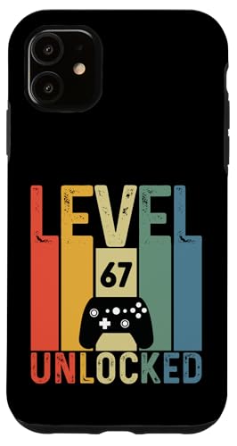 Level Sixty-Seven Unlock Video Game Meme 67 X}zP[X iPhone 11 p