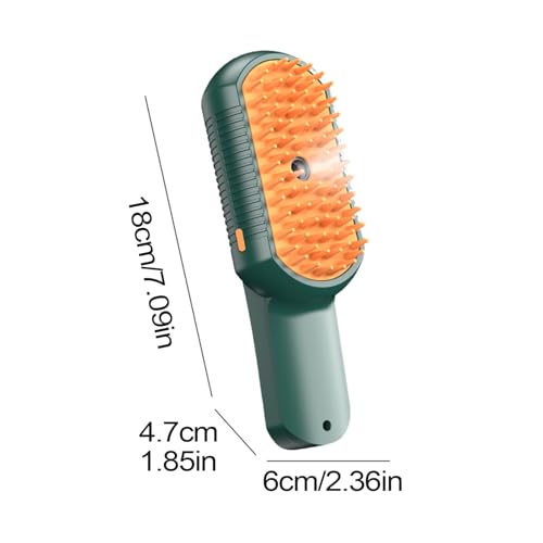 Cepillo de vapor para gatos contra la caída de pelo y enredos rebeldes 5