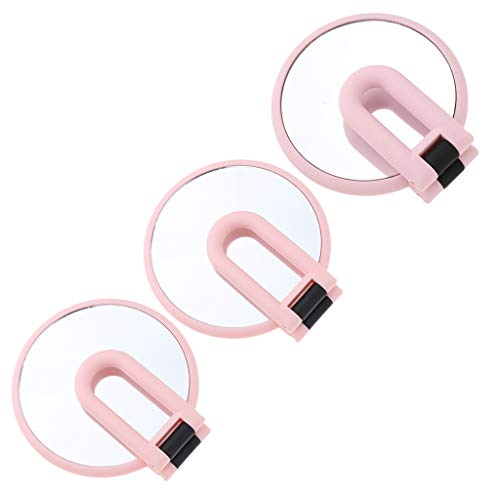 Espejo de Maquillaje Redondo Portátil de Doble Cara miniatura 5