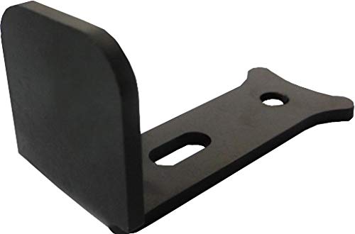 CQFD Butée volet coudée mortaisée ac. noir