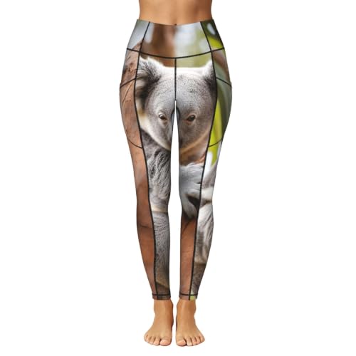 Leggings de koala con top a juego Hugging Tree para mujer 2