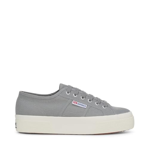 Image of Superga, Women, 2740 Platform, Grey Silver, 8,