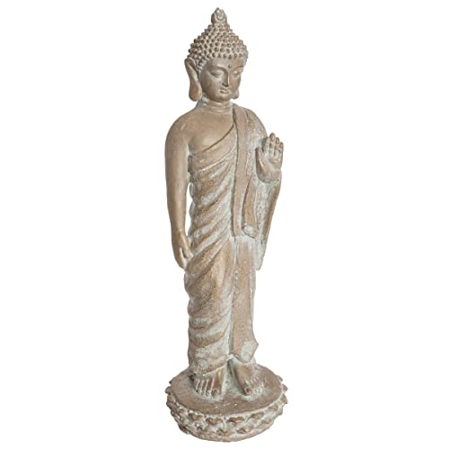 Statuette Bouddha Debout H74 cm - Atmosphera créateur d'intérieur
