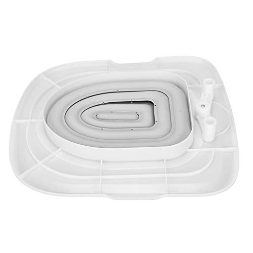 Ozgkee Cat Toilet Training Kit, Universal Reusable Environmentally Friendly Cat Toilet Trainer for Pet Cleaning(White Tray - Image 3