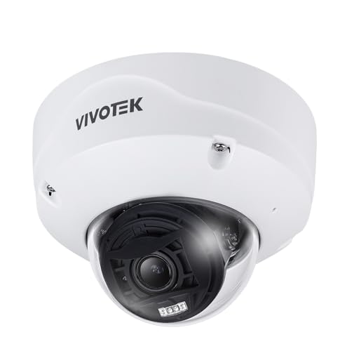 VIVOTEK V SERIE FD9387 EHTV V3 cámara IP de domo fijo, 5MP, exterior, 2,7 13,5mm