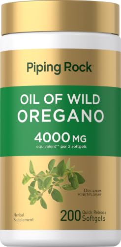 Piping Rock Oregano Oil Softgel Capsules