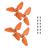 4 x Propeller, geräuscharmer Ersatz mit Schrauben und Schraubendreher, Propeller, Ersatzpropeller, Luftfotografie