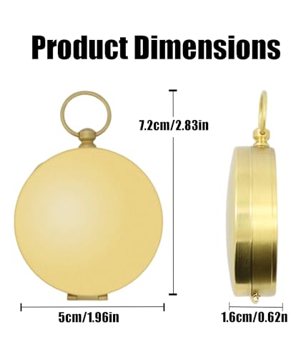 Image of Compass, Compass for Directions, Direction Survival for Hiking Hunting Outdoor Military Navigation Tool