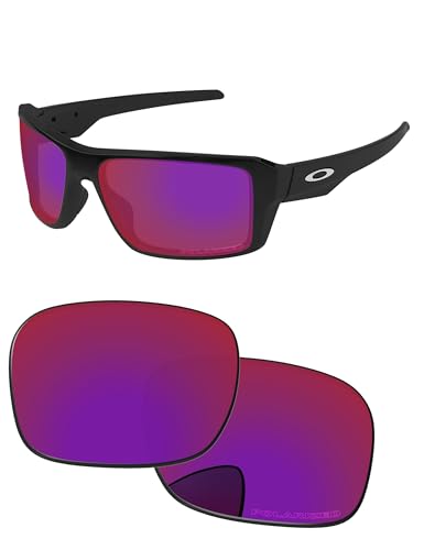 Image of Replacement Lenses for Oakley Double Edge OO9380 66mm Sunglass - Precision Fit, UV Block & Impact Resistant