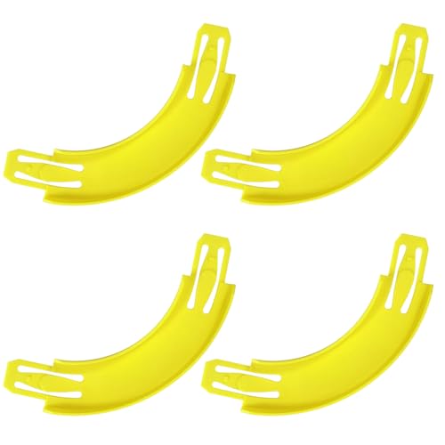 Sinbana 4 Stück Gebogene Schienenstücke Kompatibel mit Hot...