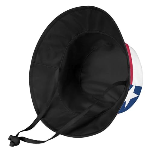 Texas State FlagChildren's Bucket Hat for Boys and Girls, Breathable Summer Beach Hat52cm3