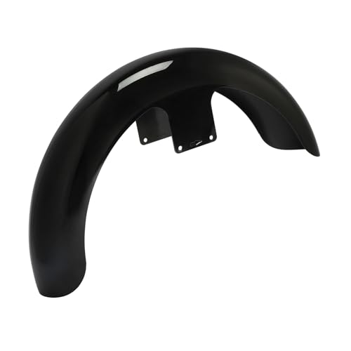 TCMT Painted Black 21' Wrap Front Fender Fits For Harley Davidson Touring...