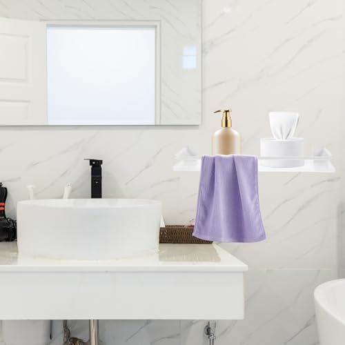 Support solide blanche en aluminium spatial design minimaliste - 6