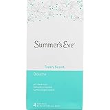 Summer's Eve Douche | Fresh Scent | 4-4.5 oz Size | Pack of 3 | pH Balanced & Gynecologist Tested