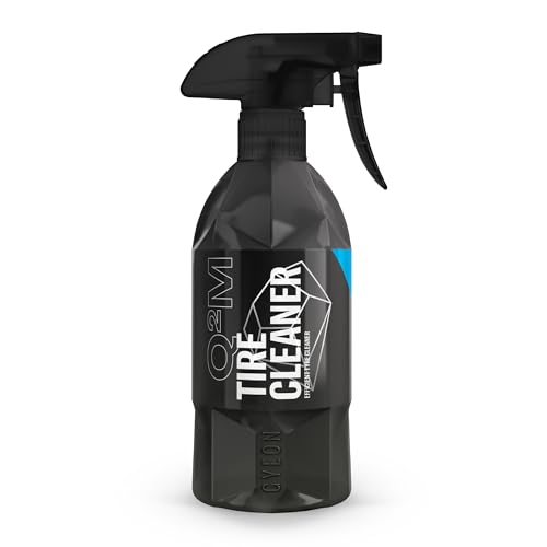 GYEON Q²M TireCleaner - Powerful Rubber & Tyre Cleaner - Deep Cleaning Formula for Superior Car Tyre & Rubber Trim Preparation - Coating Safe - Car Treatment Products, 500 ml