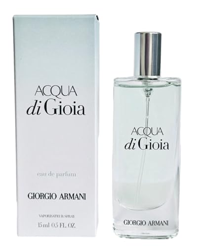 GIORGIO ARMANI Acqua di Gioia Eau de Parfum for Women Travel Size 15 ml / 0.5 Fl Oz