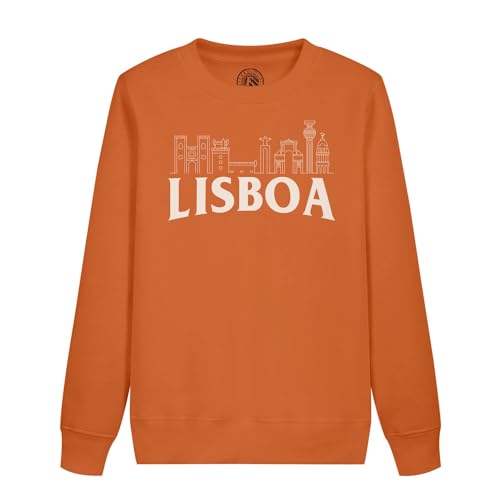 Sweat enfant Lisbonne pour vacances en famille et sorties d'automne