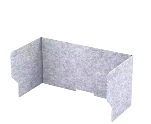 Ornatego Wu[X p[e[V 3ʃpl zEh Ԏd؂ 򖗖h~ 60/80/100cm×50cm 9mm yʃ|[^u fXNp[e[V ՗ vCoV[ی X^hAbv (80*50*50 cm)