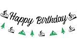 Felivid Mountain Bike Birthday Banner Set with Cycling Theme Garland, Outdoor Biking Party Hanging Decorations for Birthday, Mountain Biking Celebration Wall Décor, Cycling-Themed Party