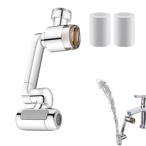 Extensor de grifo para lavabo contra salpicaduras en limpieza de platos 2