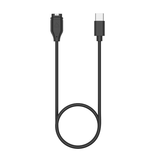 Vancle for Garmin Watch Charger USB/USB C Charging Cable for Garmin Fenix 7 7S 7X 6 6S 6X 5 5S Forerunner 945 45 45S 245 Music Vivoactive 5 4 4S 3 Venu Sq 2 2S Instinct (USB C 50CM)