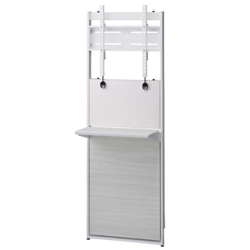 ハヤミ 壁面テレビスタンド補強 工事不要~65v型対応 石こうボードに取り付けるみたいなテレビスタンド EW-74W