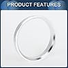 INFINAUTO Anelli di centraggio per mozzo, 54,1 mm ID a 60,1 mm OD ruota del veicolo in lega di alluminio, 4 pezzi #5