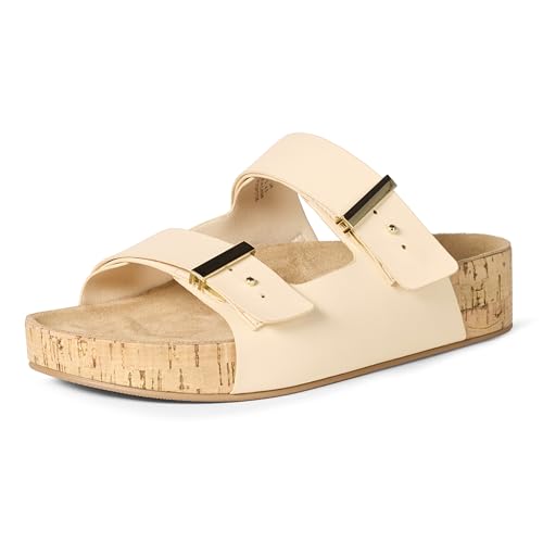 Amazon Essentials Sandales en liège Femme, Beige, 38...