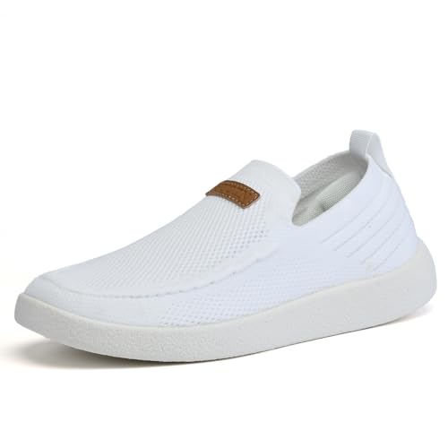Image of Women's Slip Ons Lightweight Comfortable Loafers for Women Casual Deck Shoes Breathable Outdoor Walking Shoes