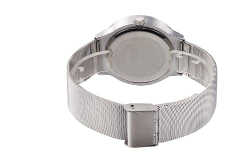 Image of SINOBI New Analog Vortex Quartz Men's Watch (Blue and Black Dial). Stainless Strap, Water Resistant, Formal & Casual Wear, Gift Watch for Men. Stylish, Trendy & Unique.